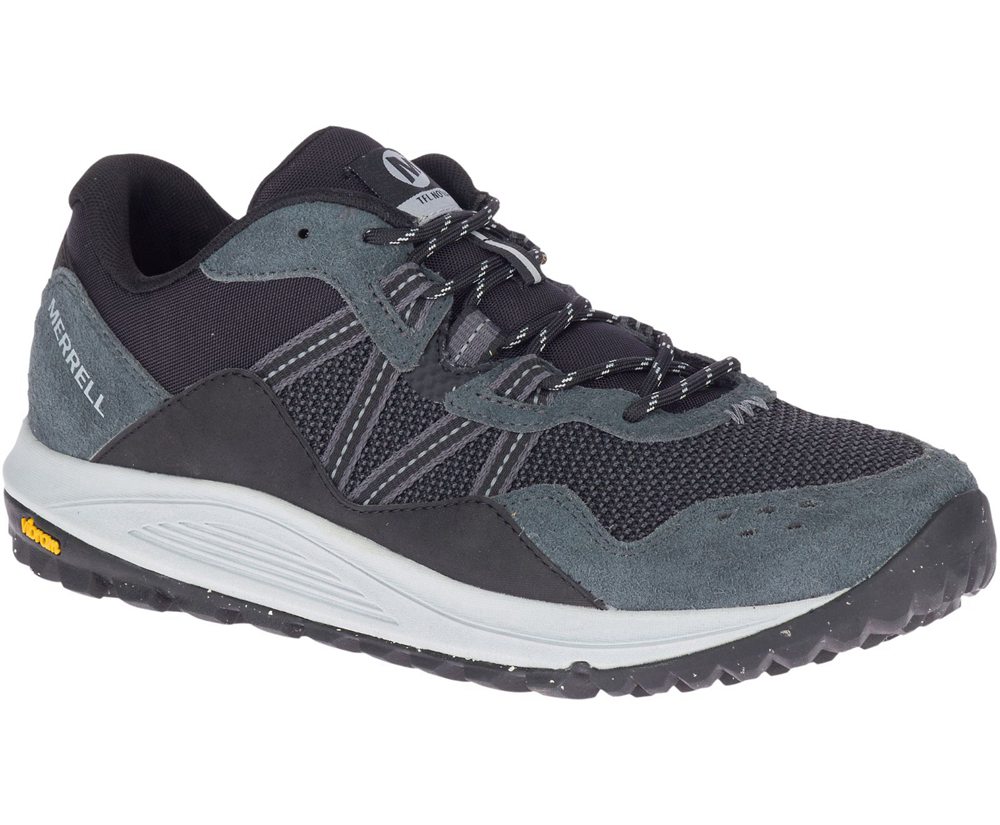 Merrell Sneakers Black - Nova Traveler - Mens 45XACUZEK